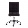Кресло офисное Zero (чёрный) флок